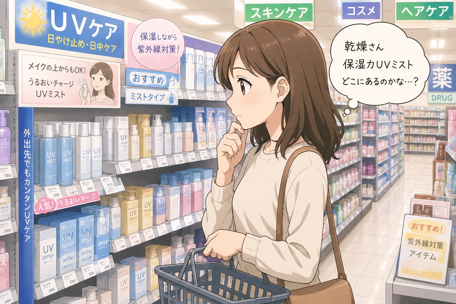 どこで売ってるの？乾燥さん 保湿力UVミストってどこで買えるの？