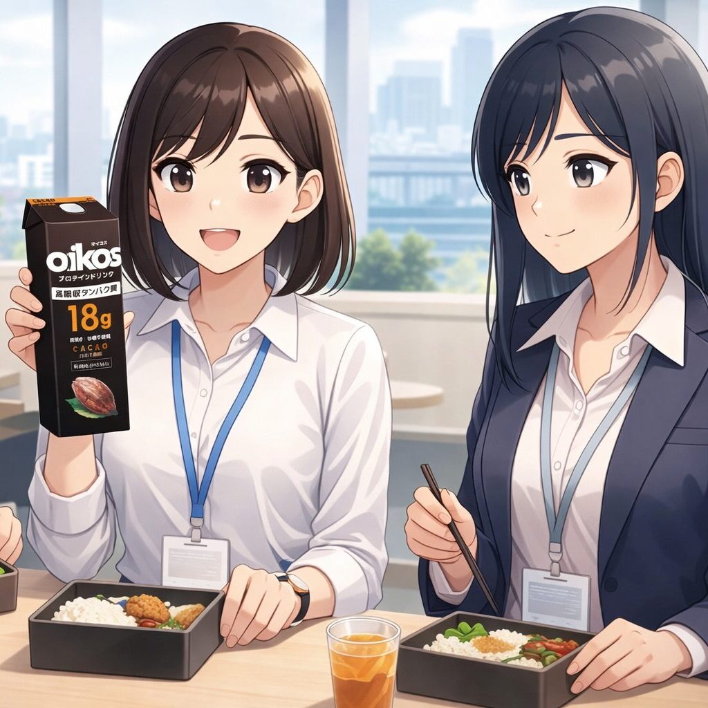 【は？】本当？ランチ+プロテインが肌・髪・ダイエットにいいって