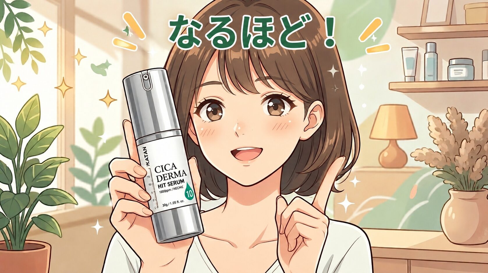 まとめ 肌効果はどう?”KATAN Cica ダーマヒットセラム10”でどうなるの!