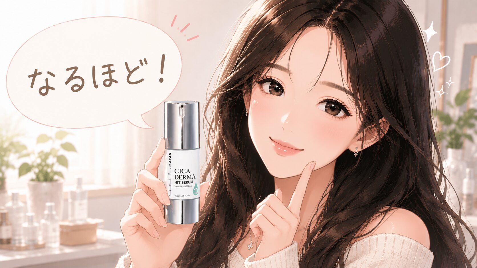 まとめ 有効成分がどう効く?KATAN CICA ダーマヒットセラム10の肌効果とは